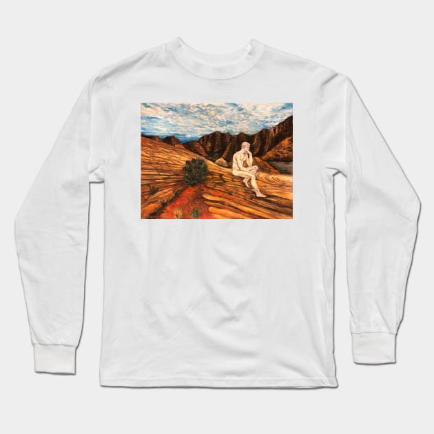 Arizona Thinker Long Sleeve T-Shirt by KirstenAngelArt